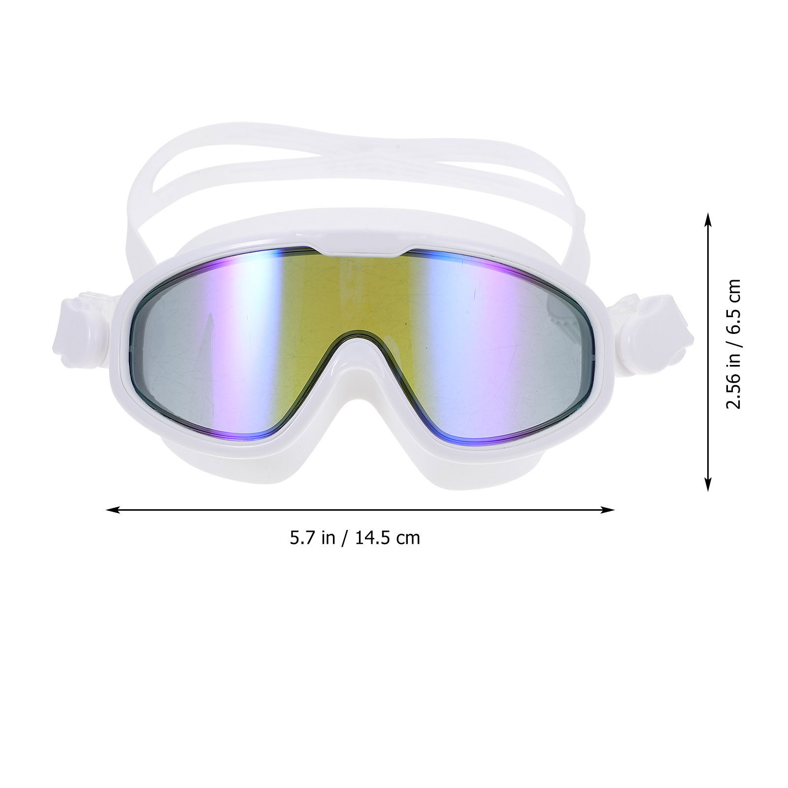 White Waterproof Swim Goggles  - Goggles Swim recension och pris