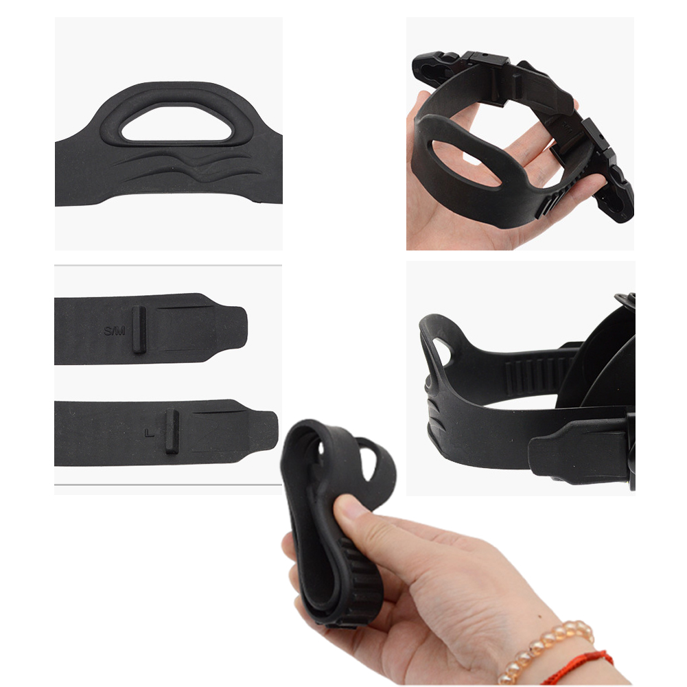 1Pair Diving Fin Strap with Qu - Flippers Swimming recension och pris