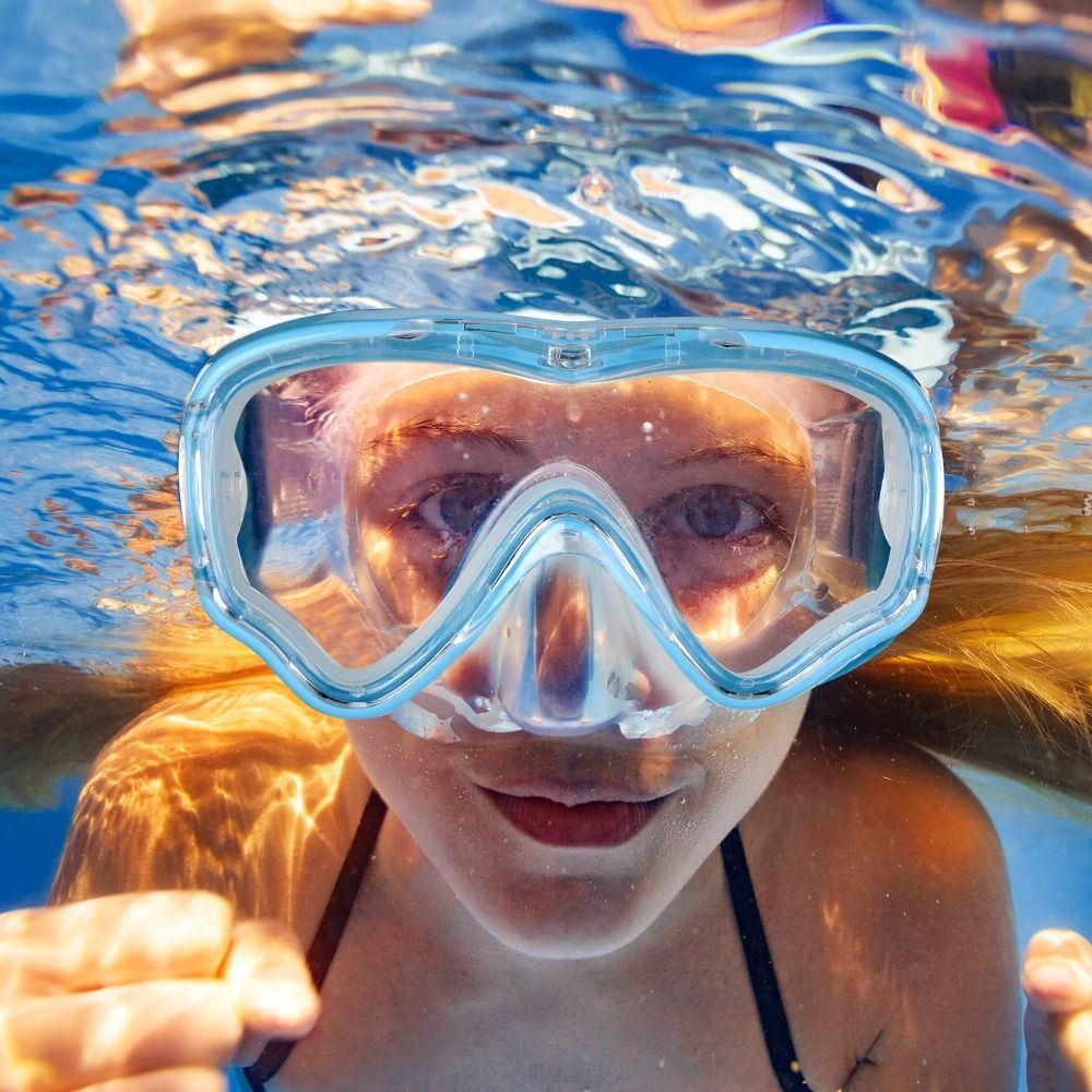Unisex PC Glass Kids Swim Gogg - Diving Mask recension och pris