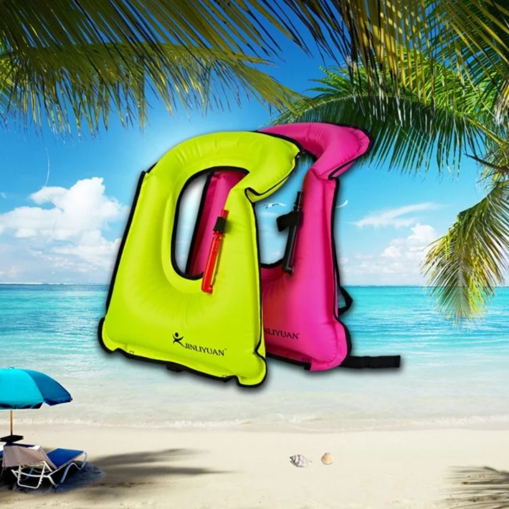 Inflatable Inflatable Swim Ves - Life Jacket recension och pris