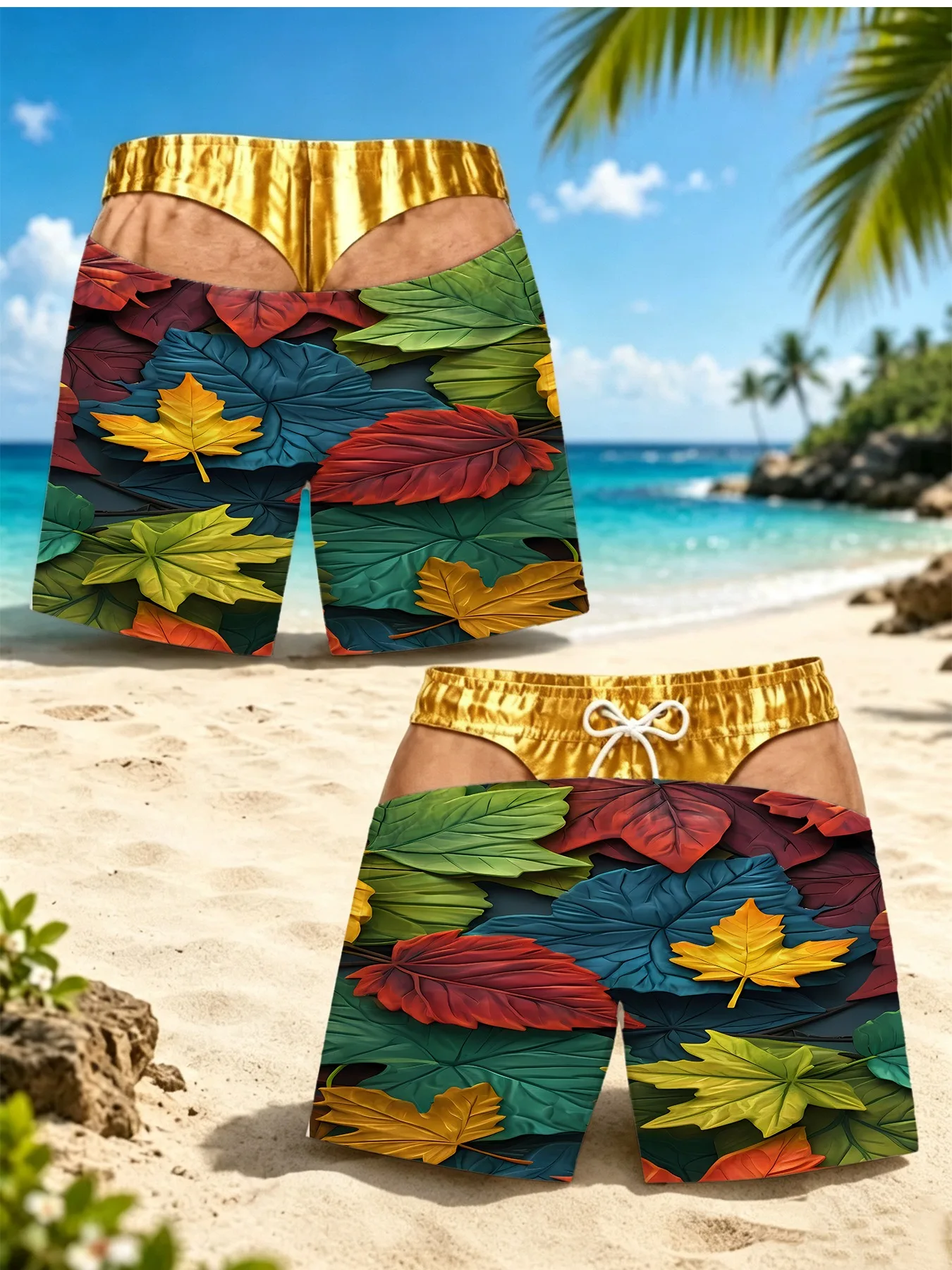 Men's Shark Fin Wave Print Swi - Swim Fins recension och pris