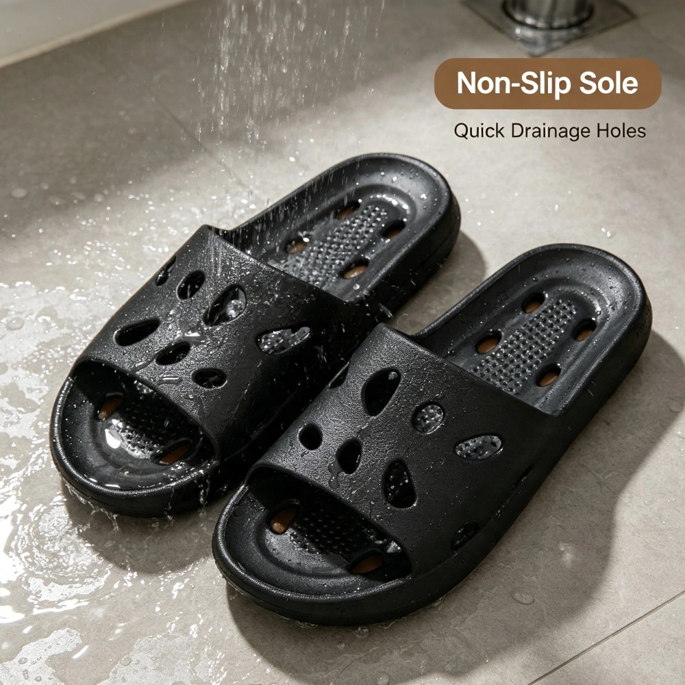 EVA Shower Slippers for Men No - Flippers Swimming recension och pris