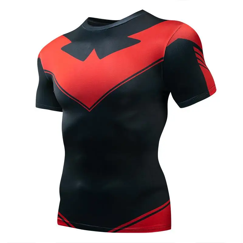 Compression T-Shirts Sportswea - Rash Guard recension och pris