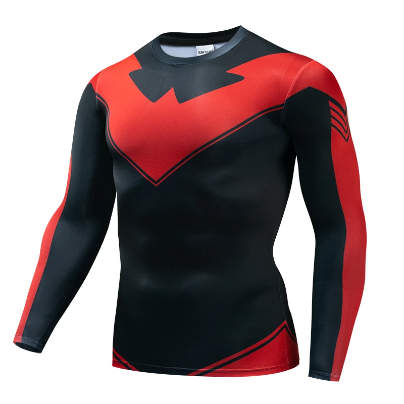 Compression T-Shirts Sportswea - Rash Guard recension och pris