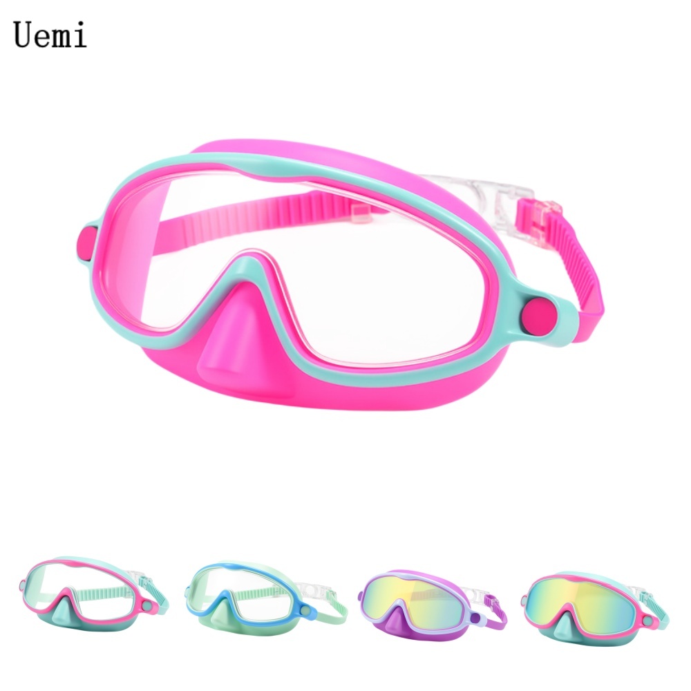 Kids Swim Goggles with Nose Co - Diving Mask recension och pris