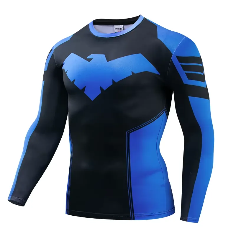 3D Printed Casual Long Sleeve  - Rash Guard recension och pris