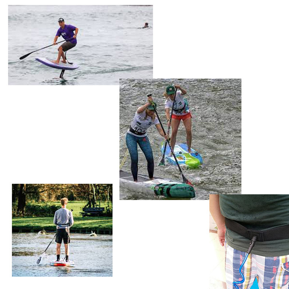 Coiled Leash Adjustable SUP Su - Surfboard Leash recension och pris