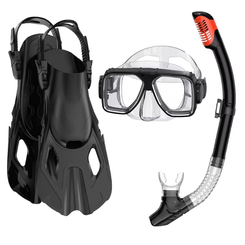 Professional 3-Piece Snorkel D - Diving Mask recension och pris