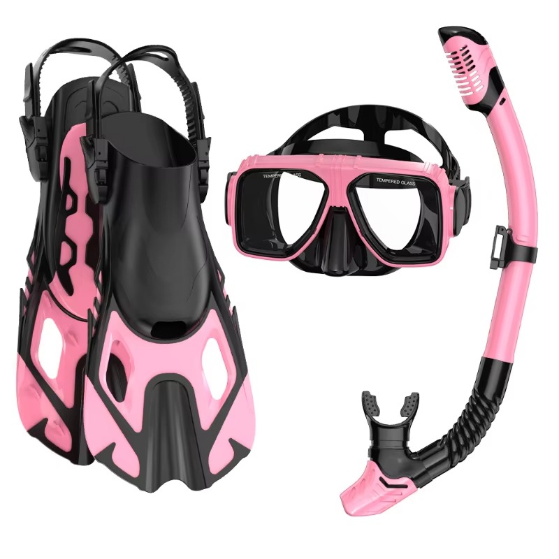 Professional 3-Piece Snorkel D - Diving Mask recension och pris