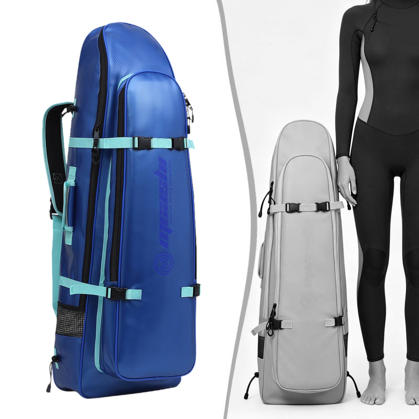 Long Fins Bag Portable Scuba D - Snorkeling Gear recension och pris